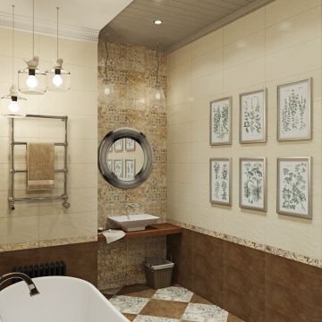 Бордюр Gracia Ceramica (Грация Керамика) Glass gold золото 2х60 см 010213001149