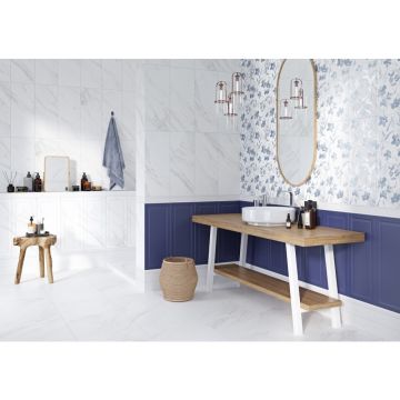 Плитка настенная Gracia Ceramica (Грация Керамика) Scarlett white 02 белый 60х25 см 010100001222