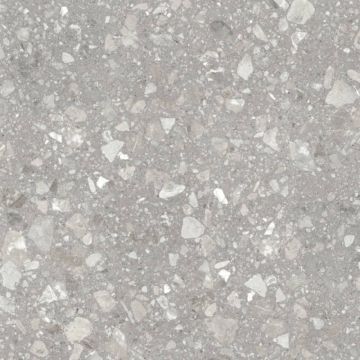 Керамогранит Gracia Ceramica (Грация Керамика) Terrazzo matt grey матовый серый PG 01 60х60 см 010400001053
