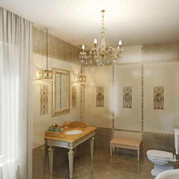 Бордюр Gracia Ceramica (Грация Керамика) Triumph beige бежевый 02 6.5х25 см 010212001802