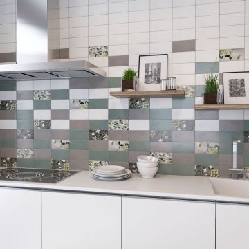 Декор Gracia Ceramica (Грация Керамика) Villani multi многоцветный 01 10х20 см 010300000043