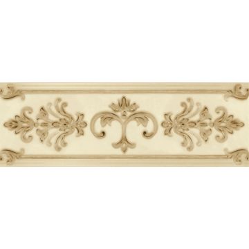 Бордюр Gracia Ceramica (Грация Керамика) Visconti beige бежевый 02 8.5х25 см 010200000089