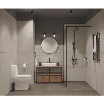 Керамогранит Kerranova (Керанова) The Bronх Серо-бежевый K-581/MR/60х60 см