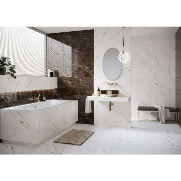 Настенная плитка Paradyz (Парадайз) Guarda Bianco Rekt Polysk 29,8x89,8 см, ректификат