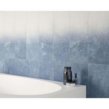 Настенная плитка Paradyz (Парадайз) Nightwish Bianco B Struktura Rekt 25x75 см, ректификат