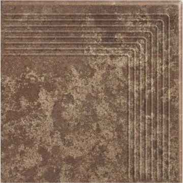 Ступень угловая Paradyz (Парадайз) Ilario Brown Stopnica Narozna 30x30 см