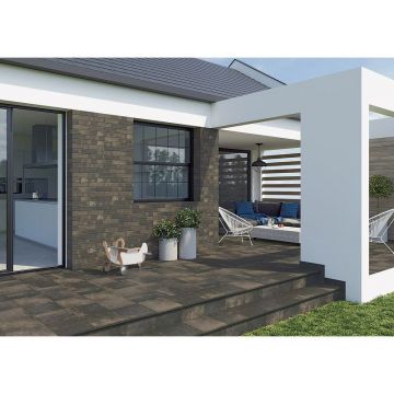 Капинос угловой Paradyz (Парадайз) Scandiano Brown Kapinos Stopnica Narozna 33x33 см