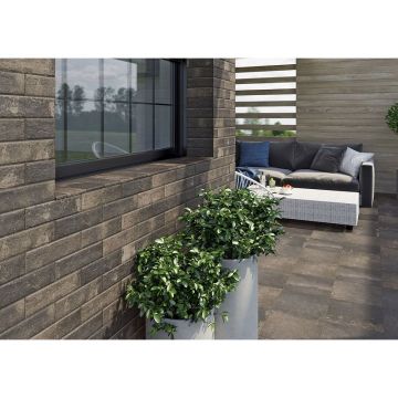 Капинос угловой Paradyz (Парадайз) Scandiano Brown Kapinos Stopnica Narozna 33x33 см