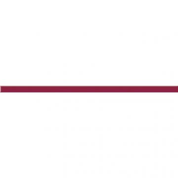 Бордюр Paradyz (Парадайз) Abrila Uniwersalna listwa szklana Bordo 2,3х60 см