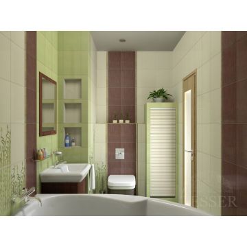 Настенная плитка Paradyz Bambus Brown 25х33,3 см