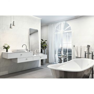 Настенная плитка Paradyz (Парадайз) Margarita Nero Struktura A 32,5х97,7 см