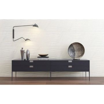 Настенная плитка Paradyz Margarita Nero 32,5х97,7 см