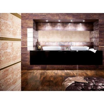 Декор Paradyz Miriam Beige A 20х60 см