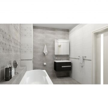 Настенная плитка Paradyz Nirrad Grys Kropki 200х600 мм