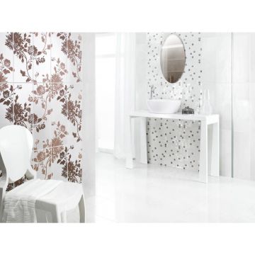 Декор Paradyz Silvia Brown B 20х60 см