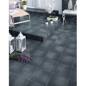 Ступень Paradyz (Парадайз) Semir Grafit наружная с капиносом структурная 33х33х1,1 см, Z---330X330-1-SEMI.GTKN