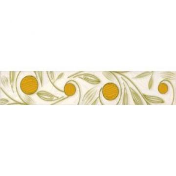 Бордюр Paradyz Zonkil Bianco B 4,8х25 см