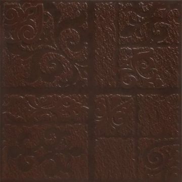 Клинкерная плитка Keramin (Керамин) Каир 4Д коричневый РЕЛЬЕФ 29,8х29,8 см