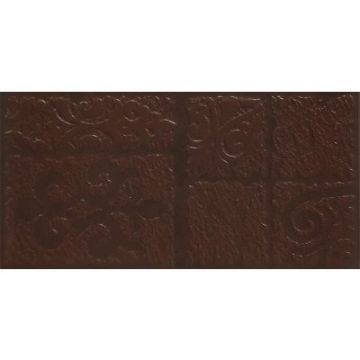 Бордюр Keramin (Керамин) Каир 4Д коричневый 14,7х29,8 см