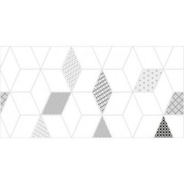 Плитка настенная Keramin (Керамин) Тренд 7 тип 3 белая 30х60 см