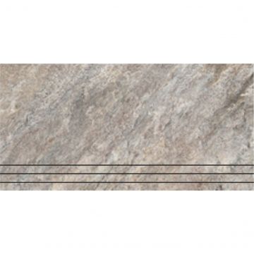 Ступень Keramin (Керамин) Кварцит светло-бежевый 29,5х60 см, КВА3П29.5/60/6