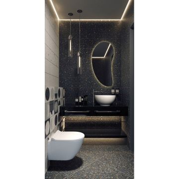 Керамогранит Keramin (Керамин) Мари Эрми 7 светло-серый 50х50 см, МАР7/50/50/37,5