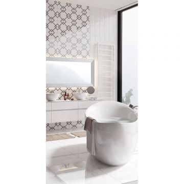 Керамогранит Keramin (Керамин) Монте 7 белый ректификат 60х60 см, МОНТЕ7/60/60/43.2