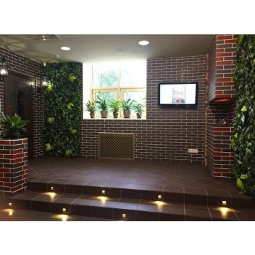 Клинкерная плитка Keramin (Керамин) Амстердам Шейд коричнево-черный 29.8х29.8 см