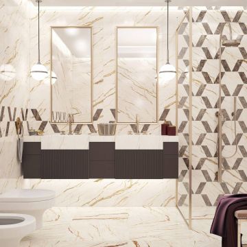 Плитка настенная Keramin (Керамин) Гавана 3 бежевый 30х90 см