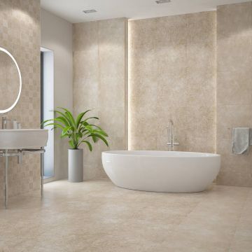 Керамогранит Keramin (Керамин) Детроит 3Д тип 2 бежевый 50х50 см