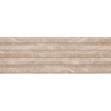 Плитка настенная Keramin (Керамин) Канон 3Д беж 30х90 см