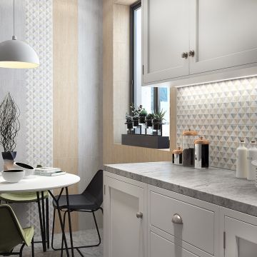 Керамогранит Keramin (Керамин) Тоскана 2П серый 40х40 см