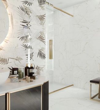 Плитка настенная Keramin (Керамин) Спарк 1 серый 30х90 см