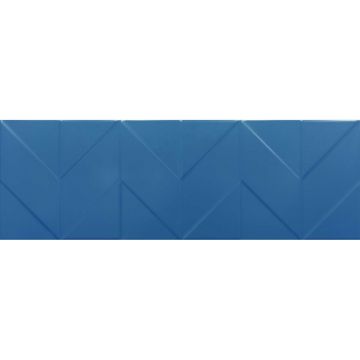 Плитка настенная Keramin (Керамин) Танага 2Д синий 25х75 см