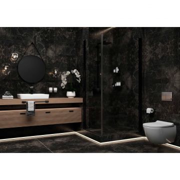 Керамогранит Keramin (Керамин) Шторм темно-коричневый 60х120 см