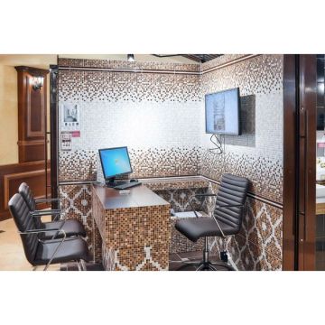 Настенная плитка Keramin (Керамин) Гламур 3Т коричневый 27,5х40 см