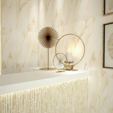 Настенная плитка Keramin (Керамин) Монако 2 серый 25х75 см