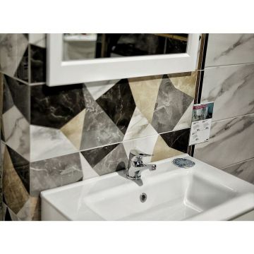 Настенная плитка Keramin (Керамин) Монако 7Д декор универсальный калейдоскоп 25х75 см