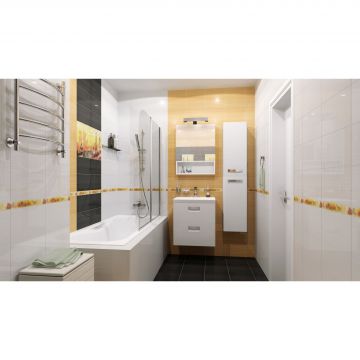 Бордюр Муза Керамика Paris B300D245 30х4,5 см
