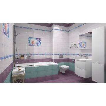 Панно Муза (Muse) Керамика Rose P4D267 60х40 см 4 шт.