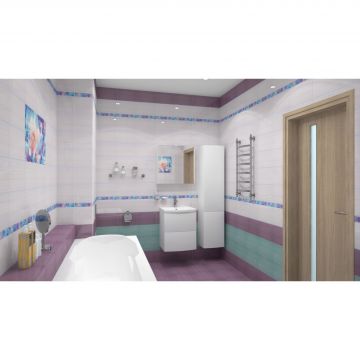 Панно Муза (Muse) Керамика Rose P4D267 60х40 см 4 шт.