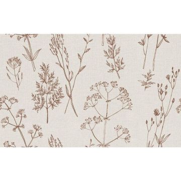 Декор Шахтинская плитка (Шахты) Аура бежевый 01 25х40 см