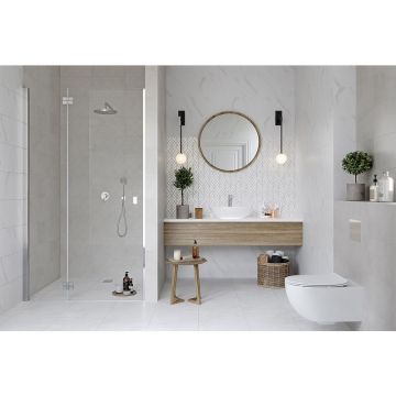 Настенная плитка Шахтинская плитка (Шахты) Лилит серая 02 25х40 см