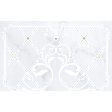 Декор Шахтинская плитка (Шахты) Милана светлый 01 25х40 см