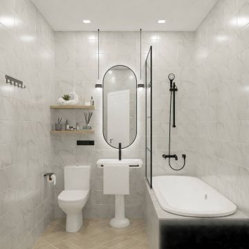 Плитка настенная Шахтинская плитка Белая матовая v2 20х30 см (10101003538)