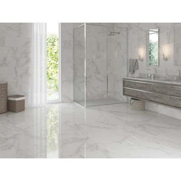 Керамогранит Эстима (Estima) Alba AB01 60x120 см x10 Непол. ректификат (AB01/NS_NC/60x120 x10R/GW)