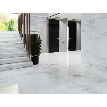 Керамогранит Эстима (Estima) Alba AB01 60x120 см x10 Непол. ректификат (AB01/NS_NC/60x120 x10R/GW)