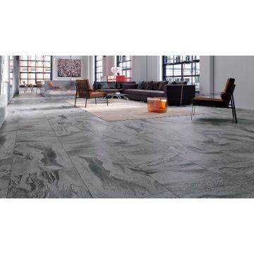 Керамогранит Qua Granite (Гранит) Cipollino White Full Lapt 60х120 см, лаппатированный 0060, QUA0060