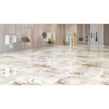 Керамогранит Qua Granite (Куа Гранит) Calacatta Goldie Full Lap 60х120 см, лаппатированный Qua Granite0061, S06FD133D1X10F0