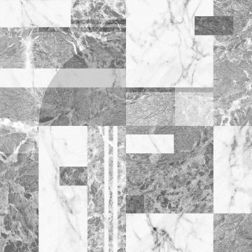 Керамогранит М-Квадрат (Кировская керамика) ProGres (Прогрес) Гриджио Деко Серый Матовый 60х60 см (NR0341)